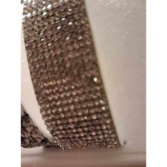 oncai sandals Size 8 Rhinestone And Snake Skin Print Straps - Picture 4 of 10